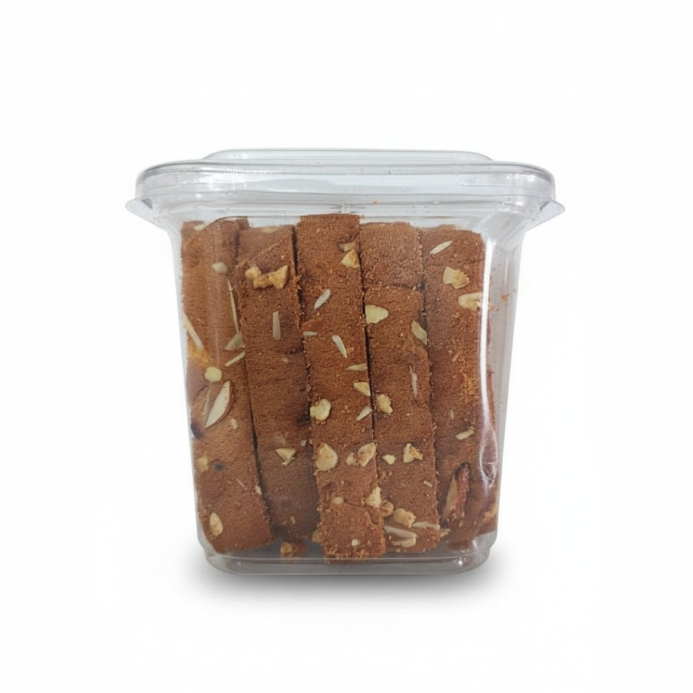 Eggless Dry Fruits Rusk