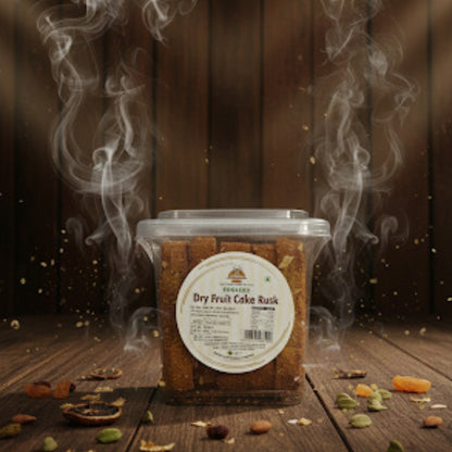Eggless Dry Fruits Rusk