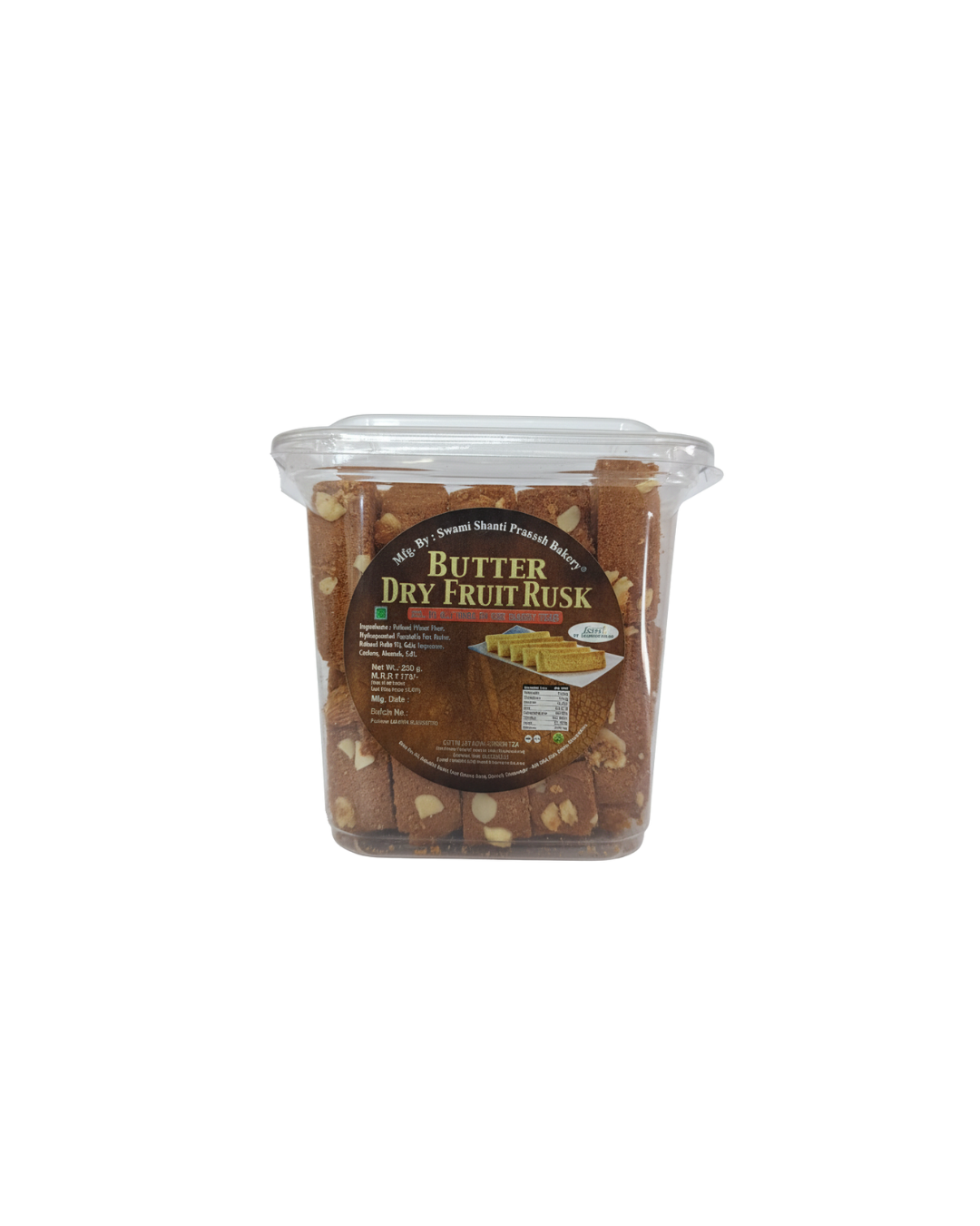 Butter Dry Fruit Rusk